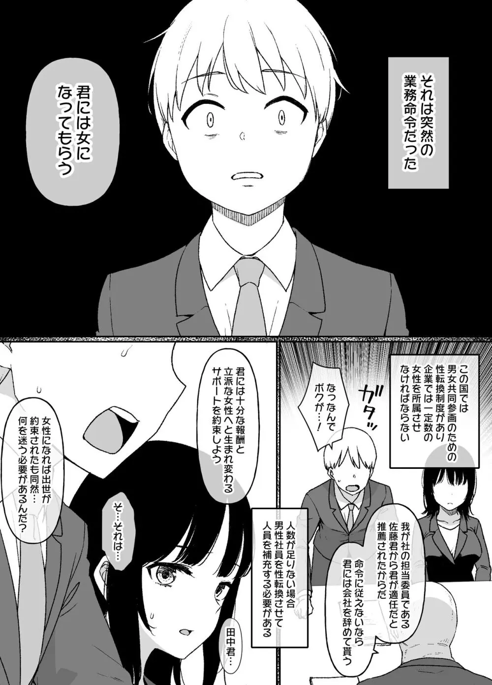 女体化制度のある会社 Page.2