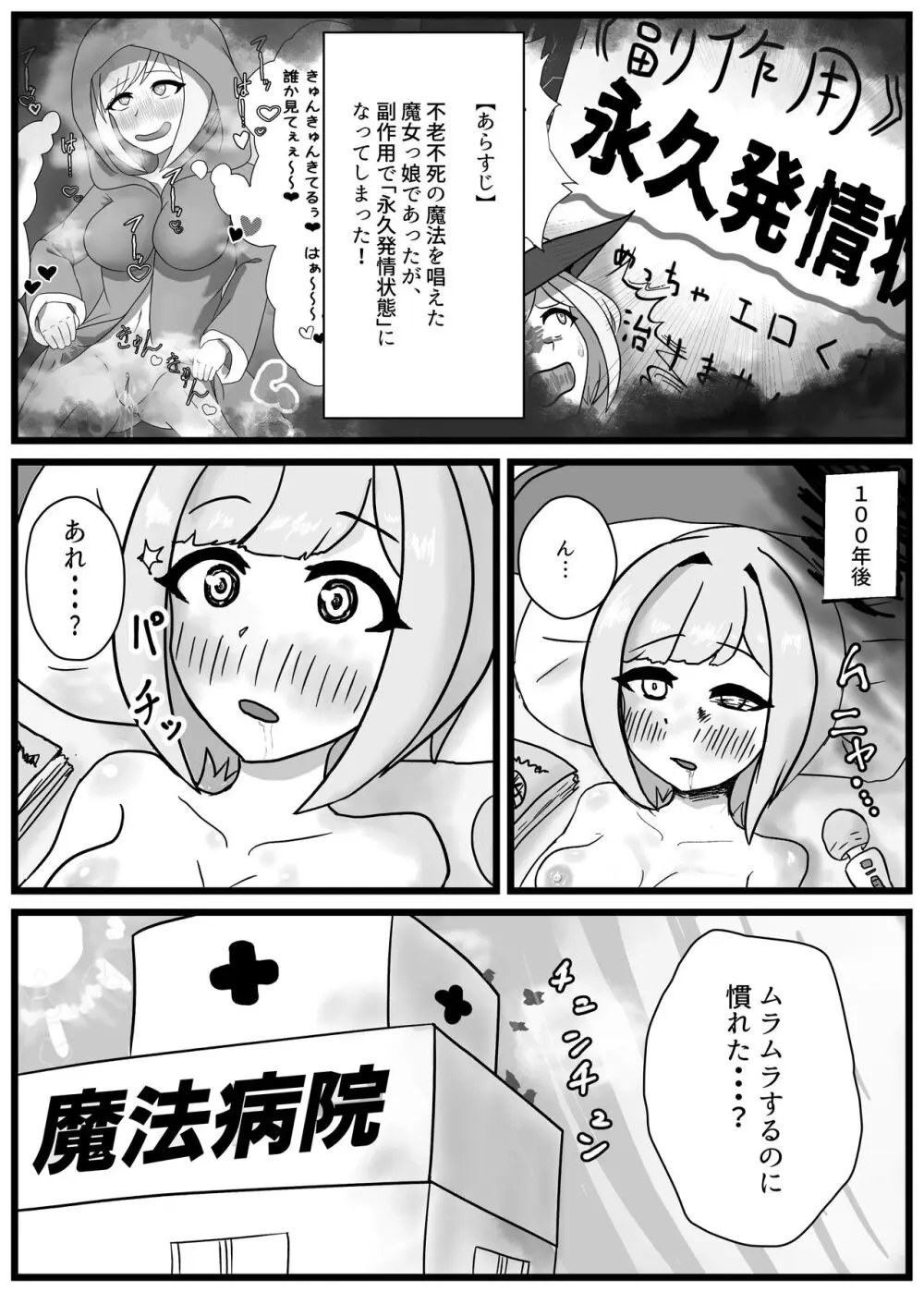 発情魔女娘は永遠にイき続ける Page.8