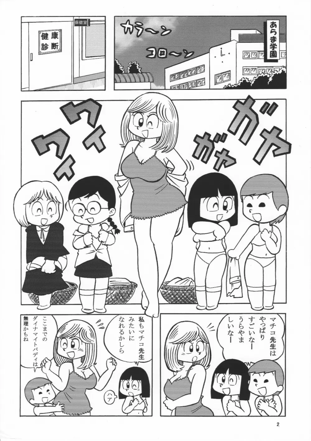 超過激！?健康診断でまいっちんぐ！！の巻 Page.2