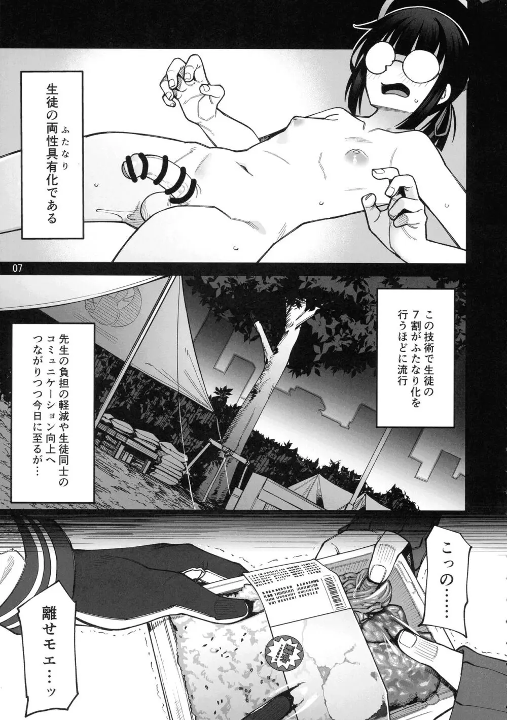 ブルアカふたなり合同 Page.7