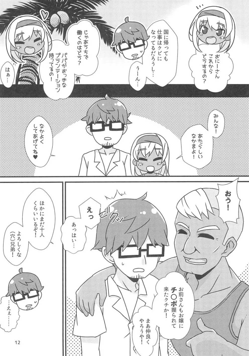 南の国へ高飛びしたら褐色少女に拾われた話 Page.14