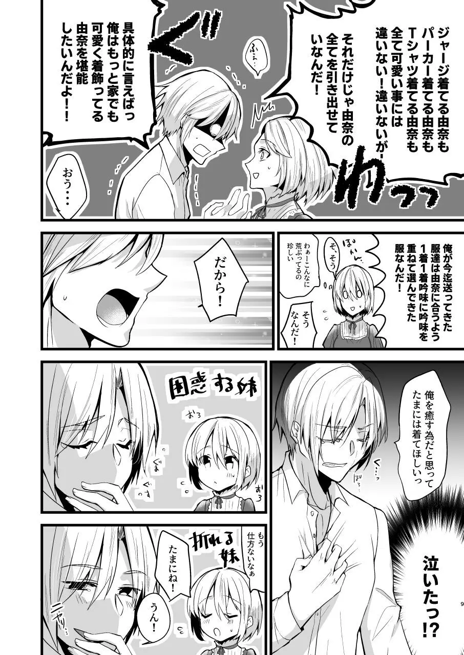 [invitation (まあタン)] お兄ちゃんに妹が(性的に)食べられちゃった話4 Page.9