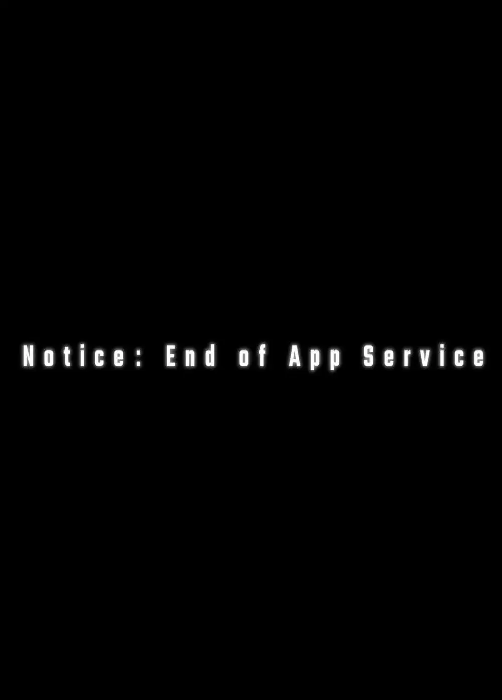 Re Notice: End of App Service Page.3