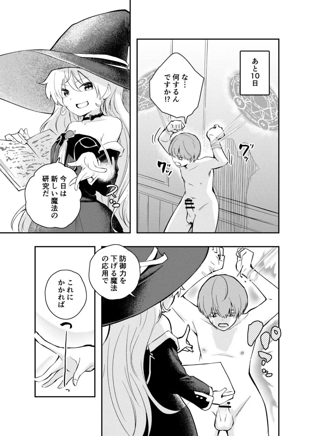 わがまま魔女と射精禁止生活 Page.16
