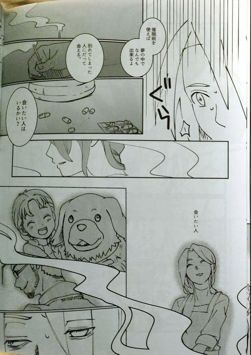 CherryTart ( 杏奈ことり) 性癖交換ごっこ /痛めんのお部屋 (鋼の錬金術師) Page.9