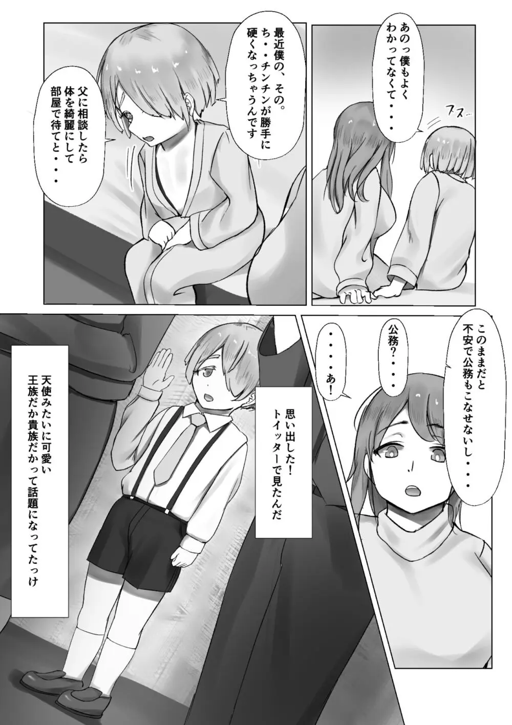 貴族少年の性処理係 Page.5