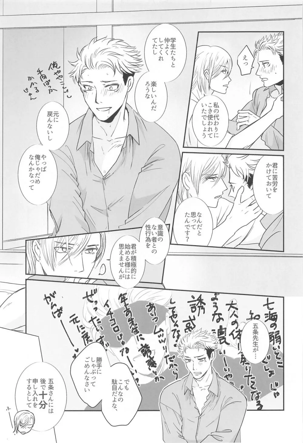 真夜中の先生の部屋 Page.24