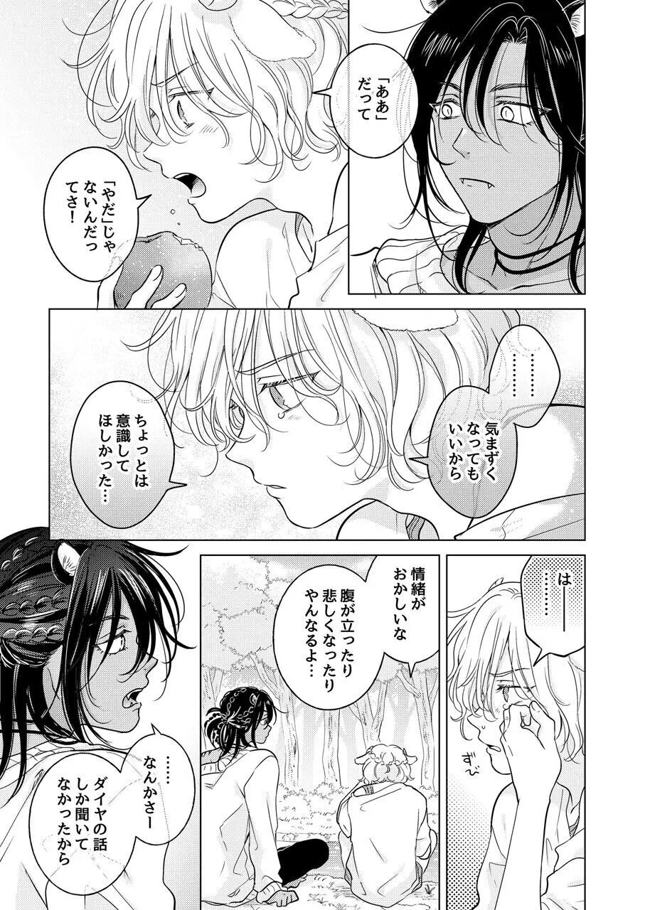 獣のごちそう、非常食 Page.75