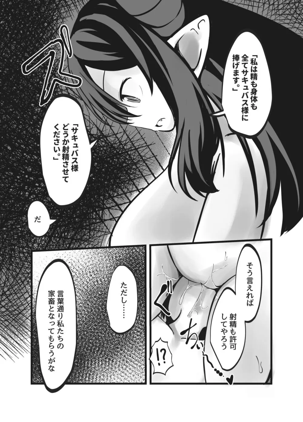 サキュバス姉妹の射精禁止命令と快楽責め拷問 Page.30