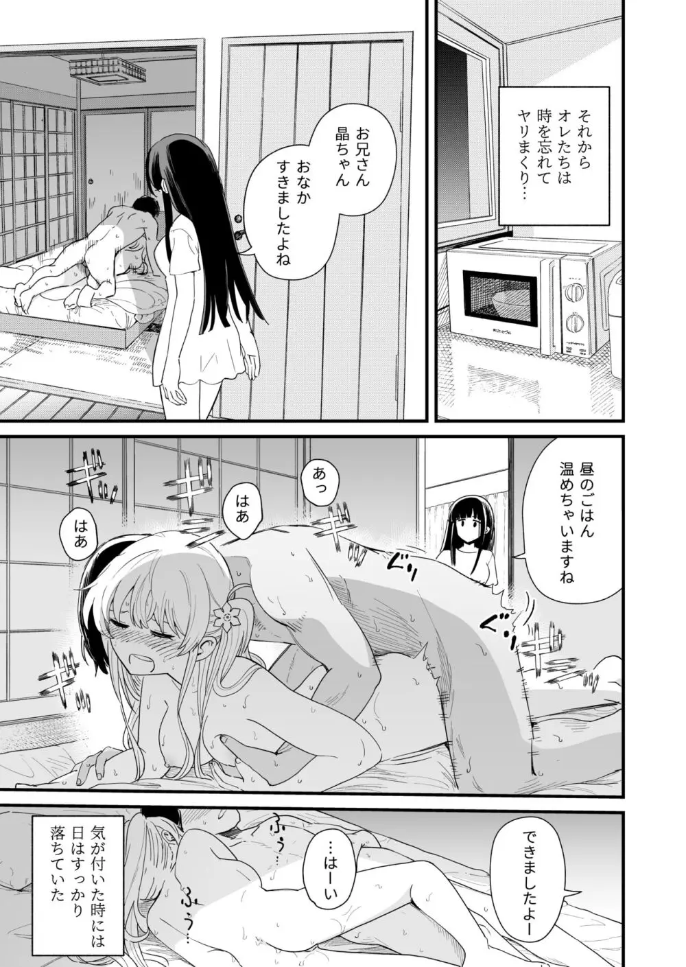 サセてくれる義妹と妹の友達との5月5日 Page.30