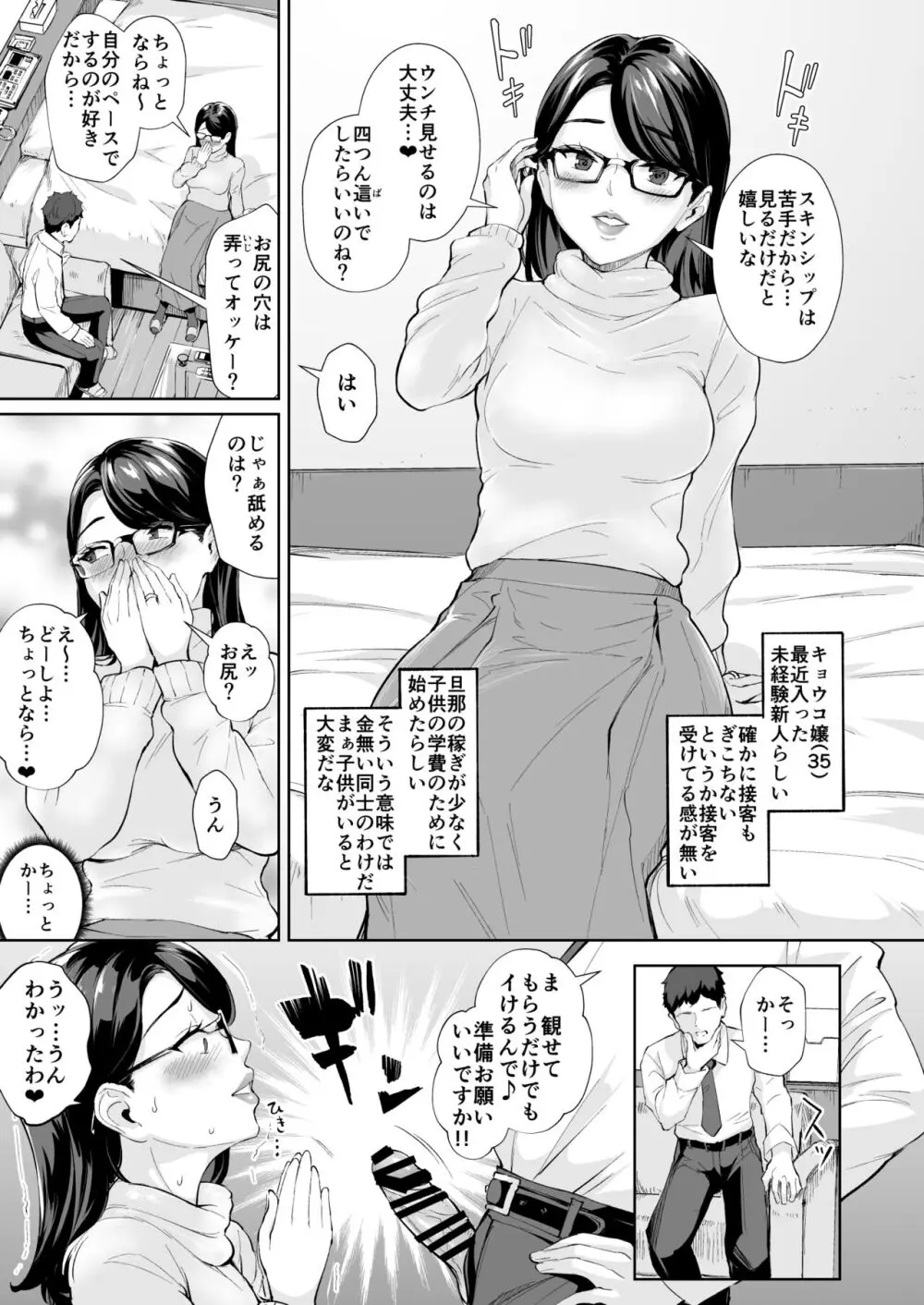 そこは魅惑のスカトロプレイヘルス 指名キャスト キョウコ嬢 Page.6