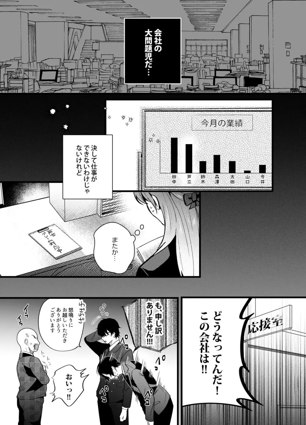 限界社畜OLは芦立先輩に沼ってます Page.4