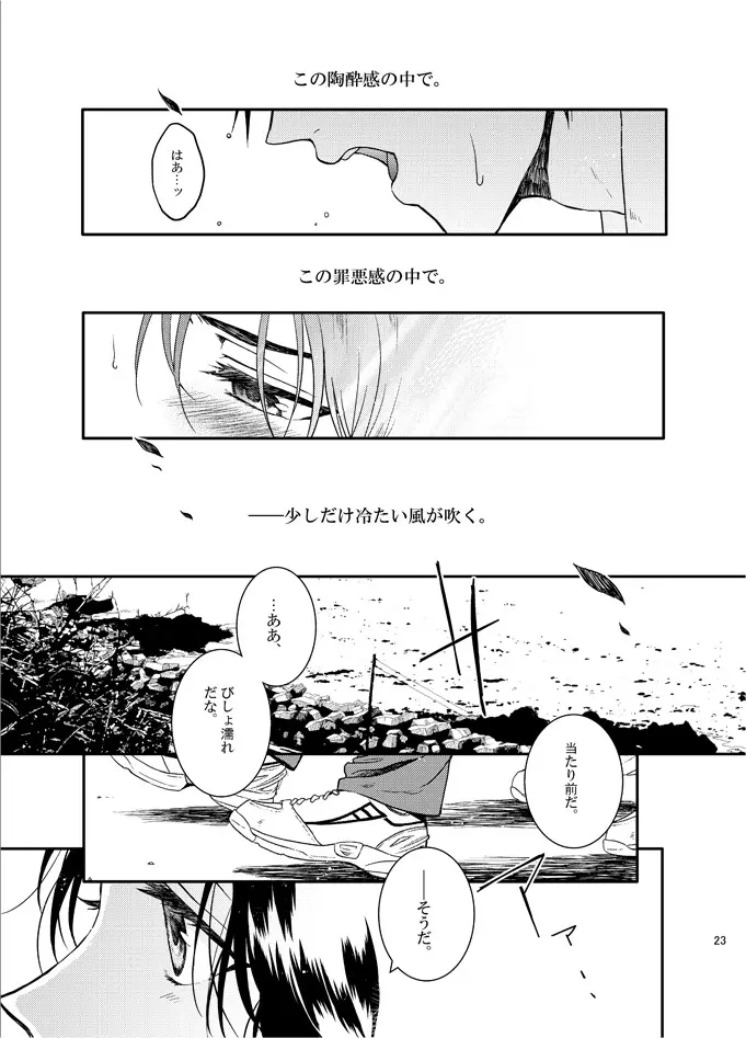 溺れる君と、夕日と、夏。 Page.21