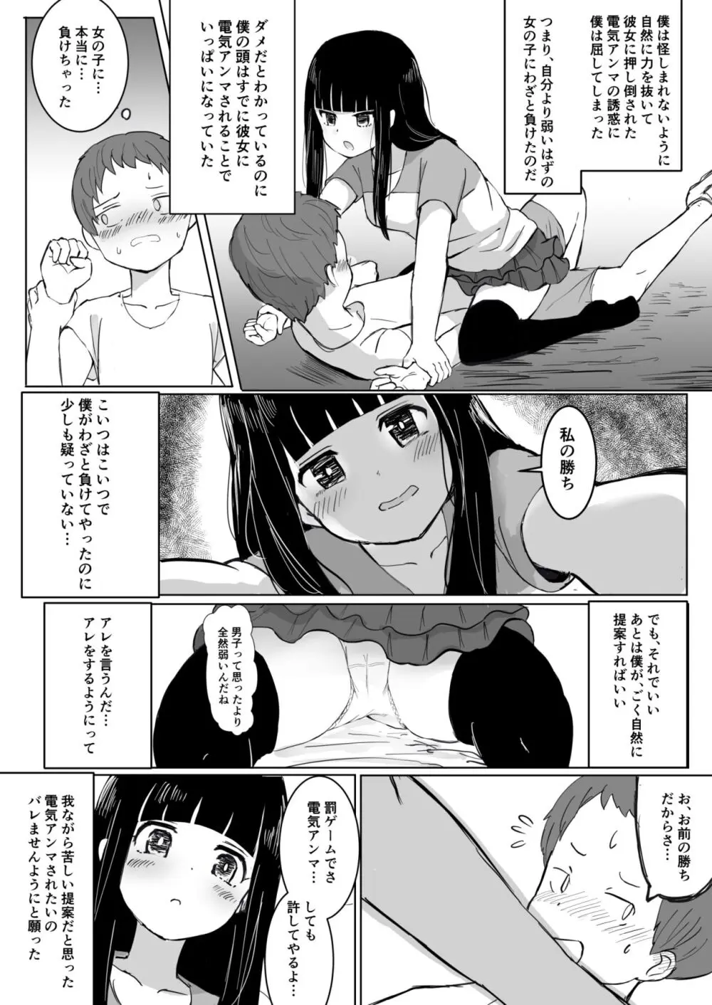 あの子の電気アンマ Page.10