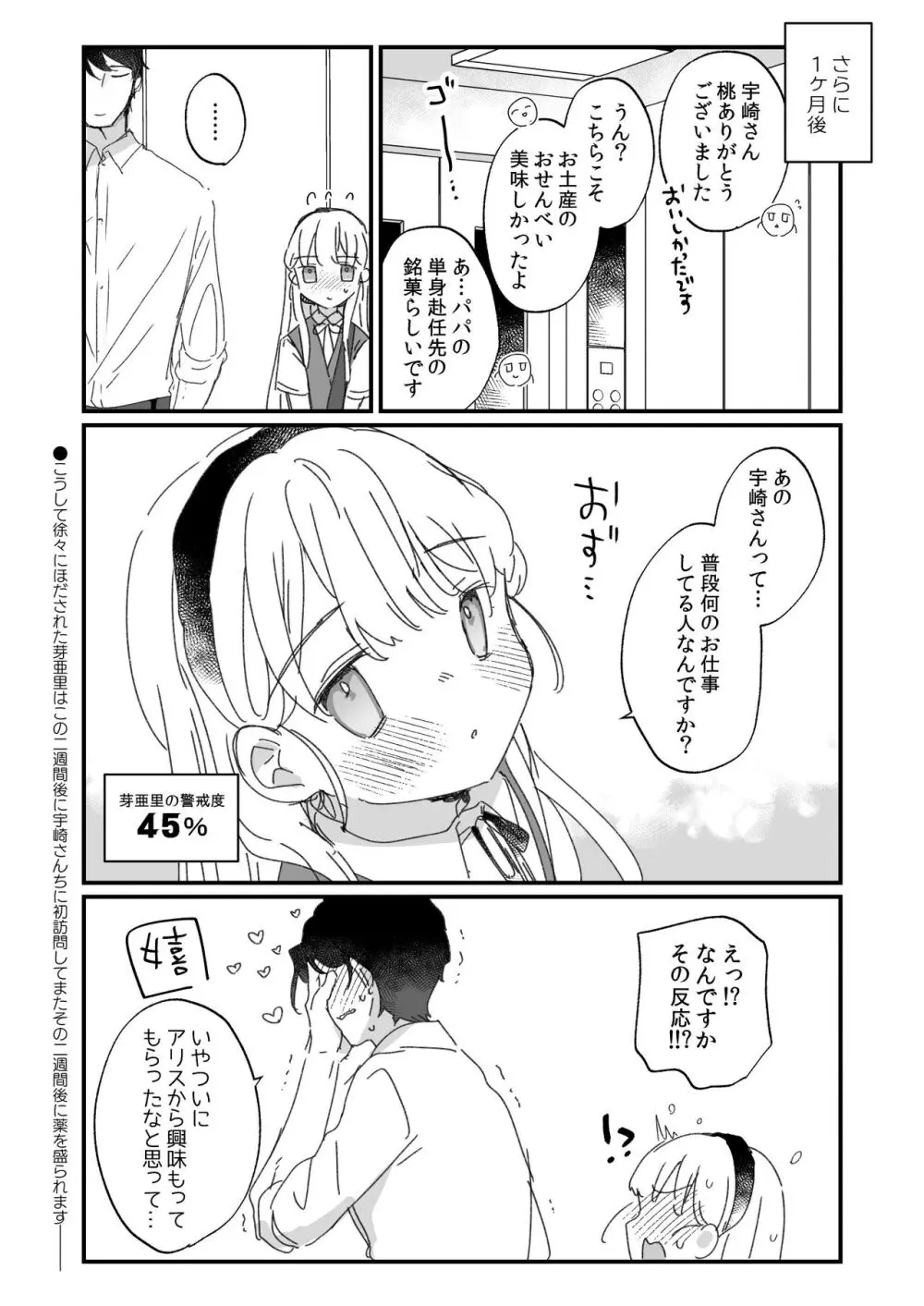 そんな愛ならいらない～アリスなんかじゃないのに隣のお兄さんがアリスってよんできてなんか怖い～ Page.57