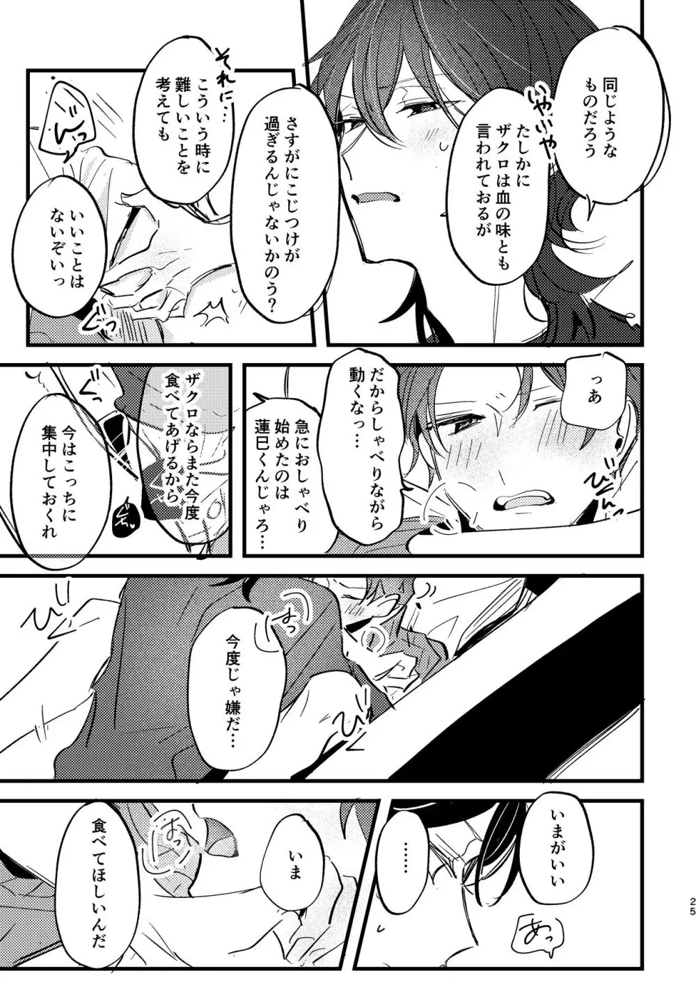 ザクロの秘密を知っている。 Page.24