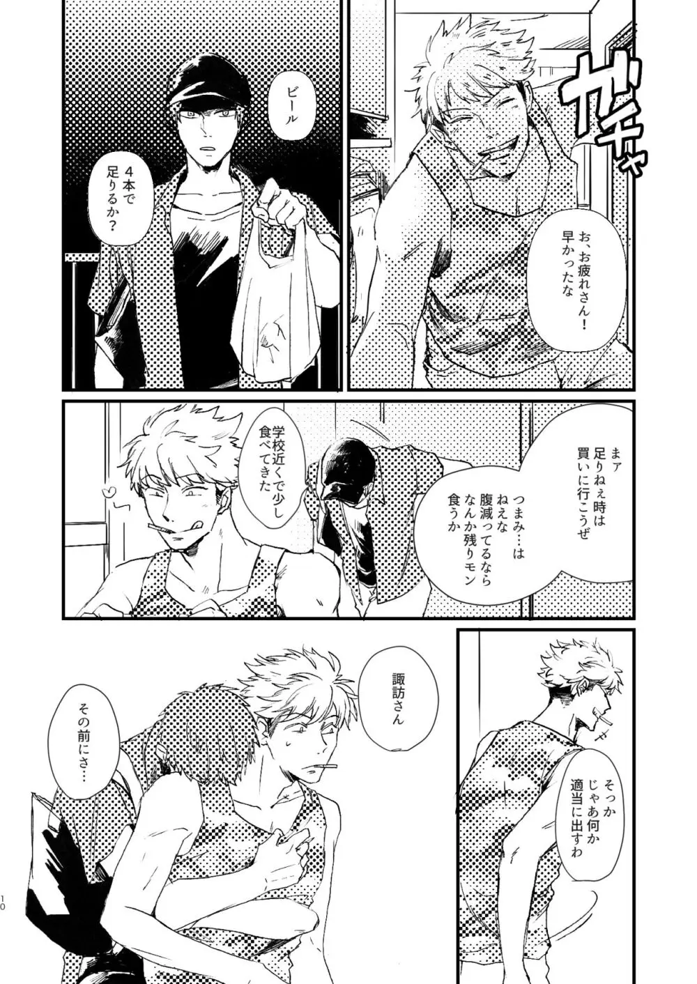 臨界点は群青 Page.8