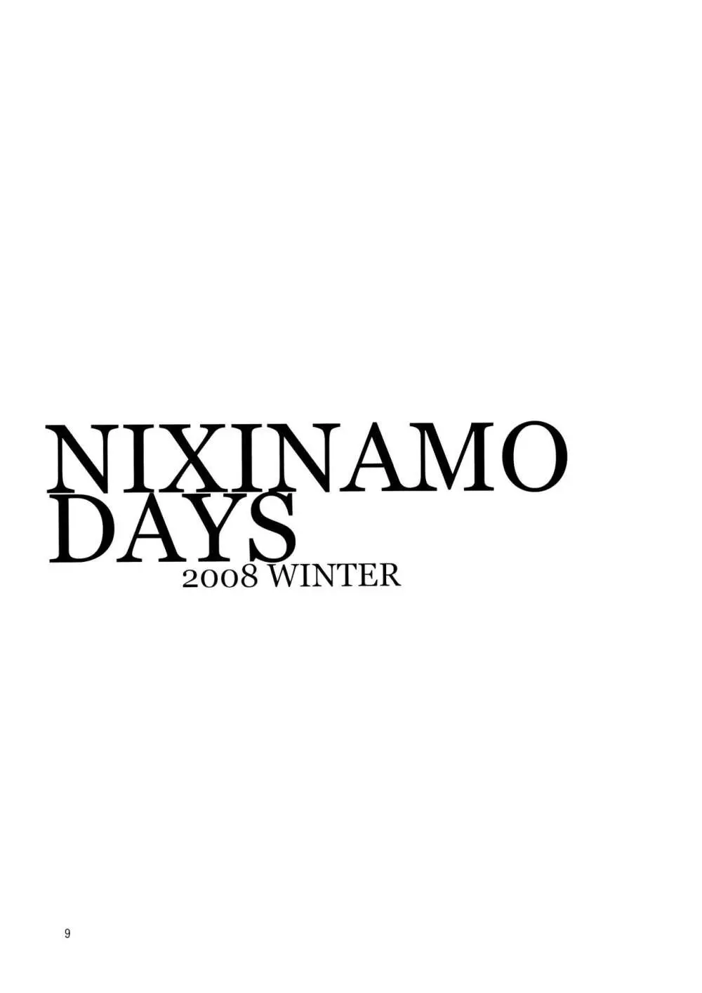 NIXINAMO DAYS 2008 WINTER Page.8