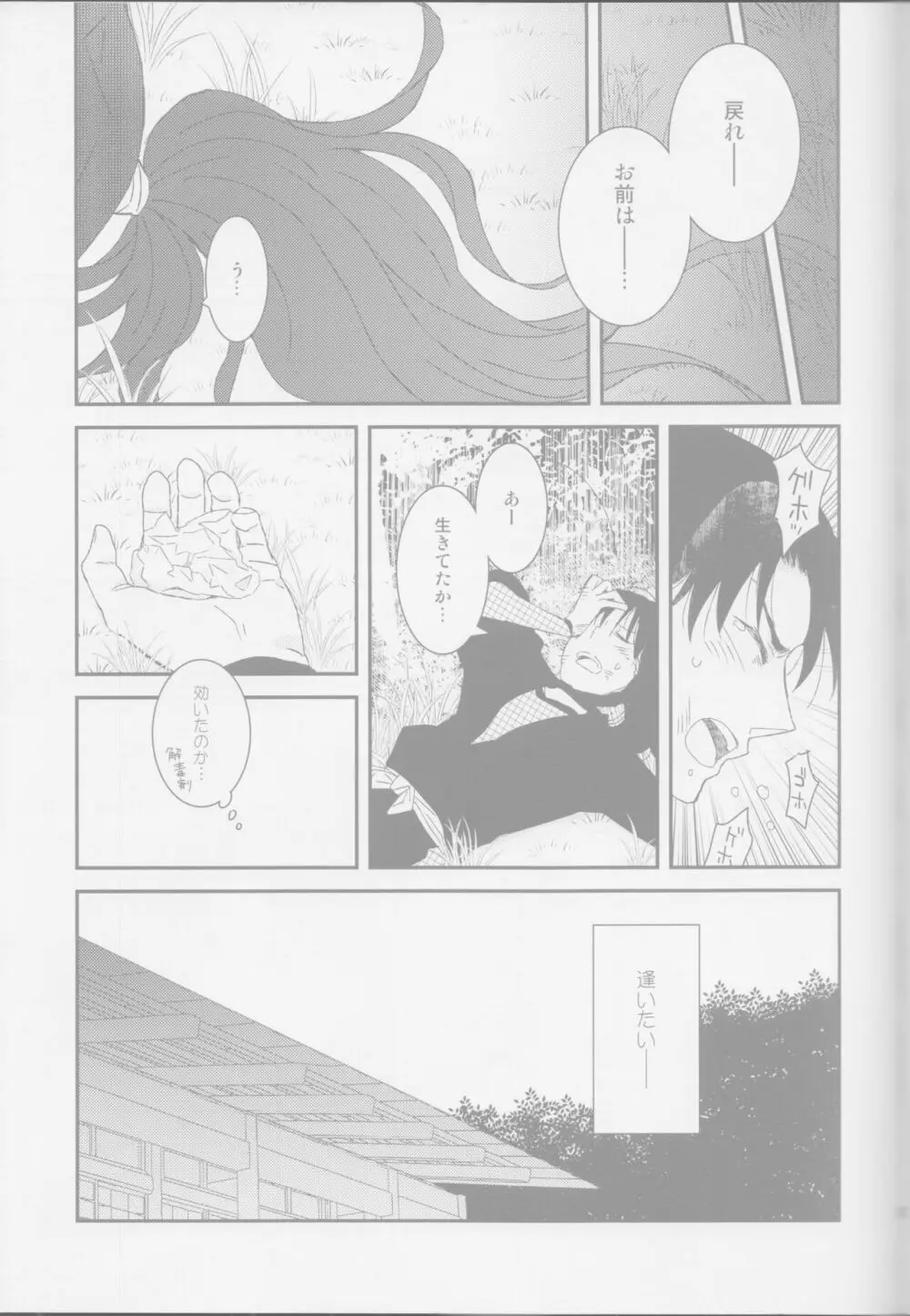 <<落第忍者乱太郎>> おぼろ/うつつ / ポリZ （山田利吉×小松田秀作） / ポリ袋 Page.12