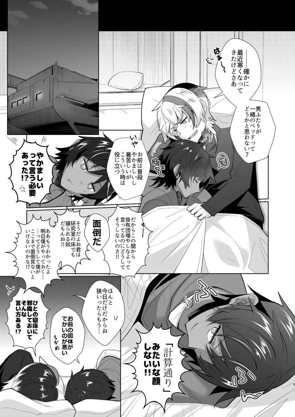 とても寒いので Page.5