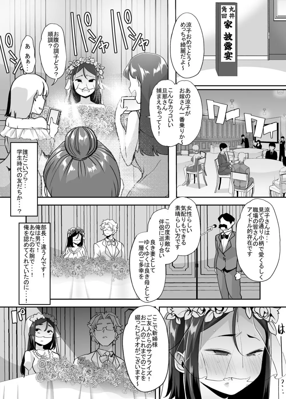 女体化した俺の屈辱人妻性活 Page.28