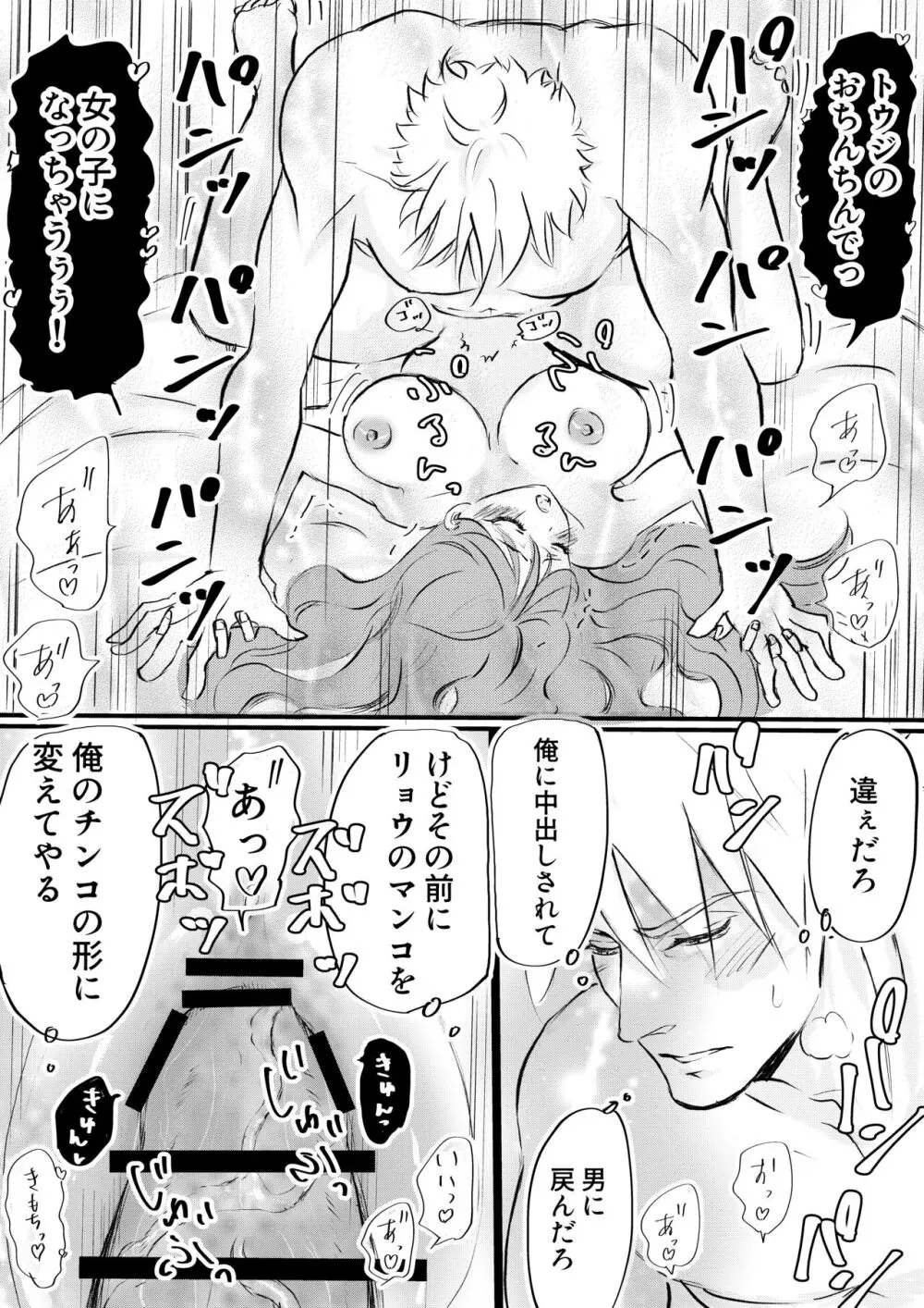 女体化した俺は幼馴染のいい餌食 Page.36