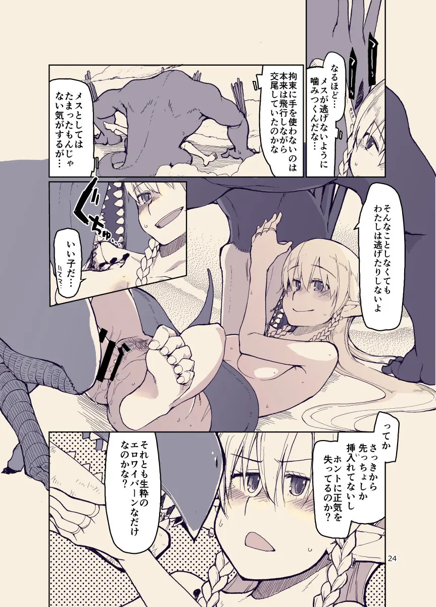 ドスケベエルフの異種姦日記12 Page.23