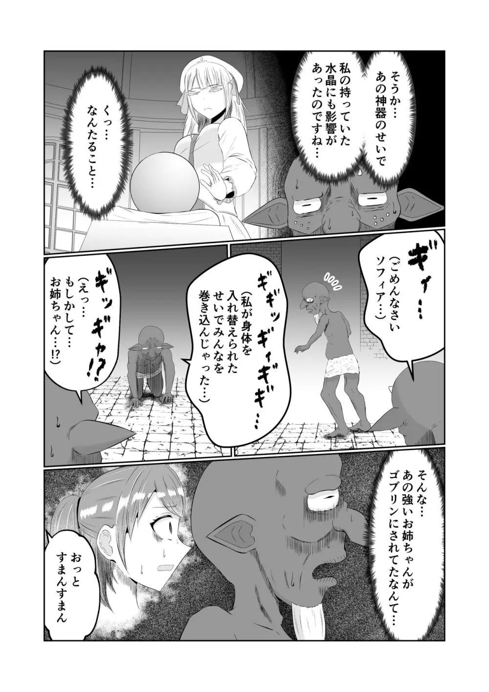 ゴブリン転生 ～ゴブリンに転生したから入れ替わることにした～ Page.37