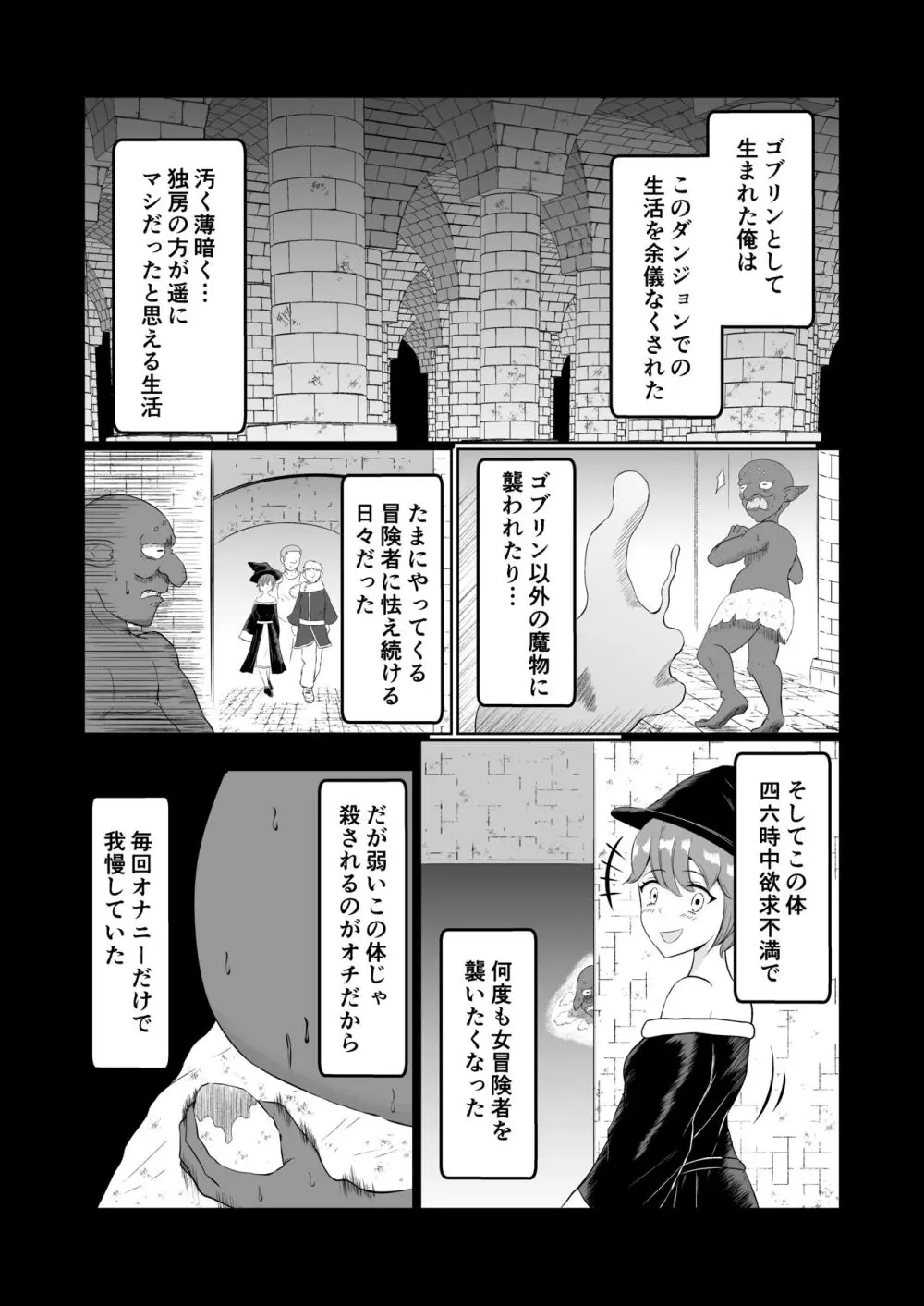 ゴブリン転生 ～ゴブリンに転生したから入れ替わることにした～ Page.7