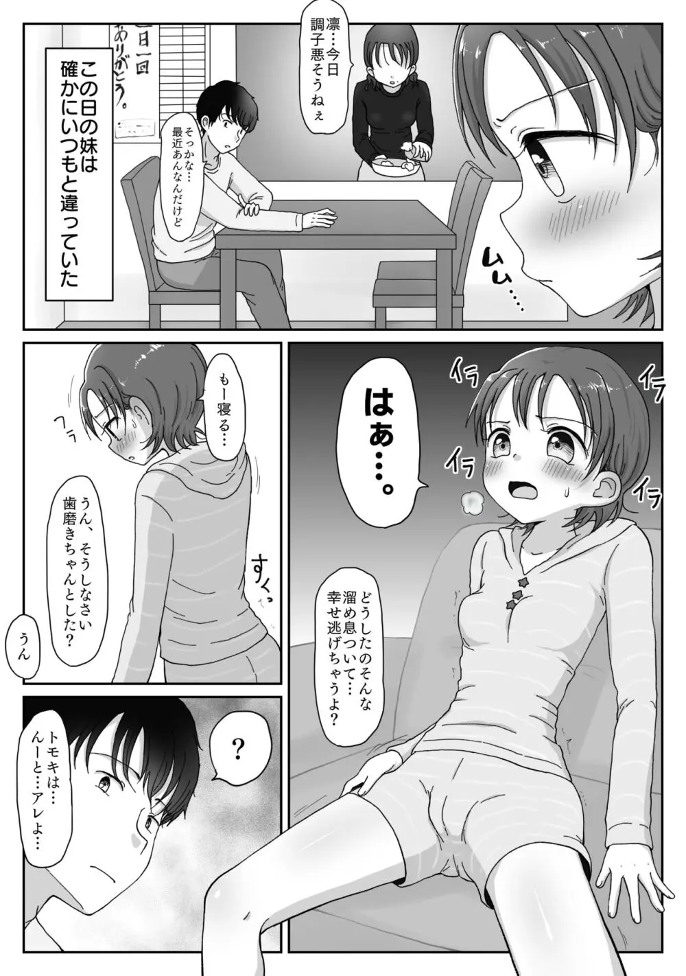 妹の発情期 〜兄である俺、性処理をせがまれて〜 Page.2