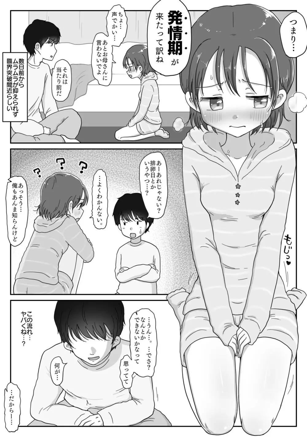 妹の発情期 〜兄である俺、性処理をせがまれて〜 Page.5