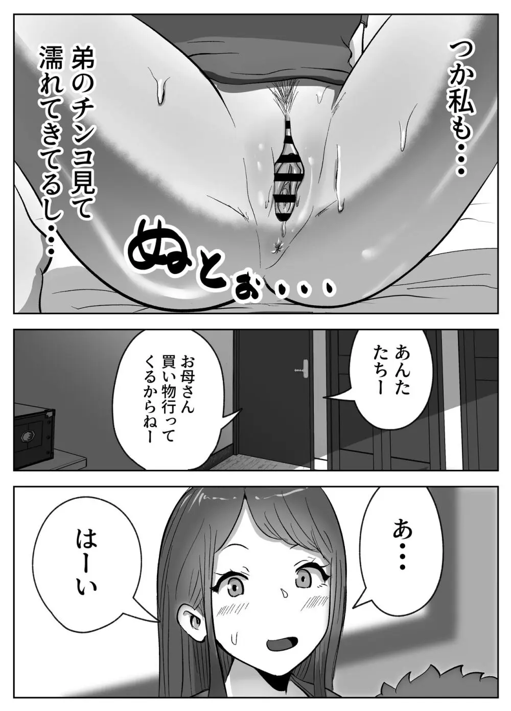 お姉ちゃんに子作りの仕方を教えてもらった Page.14