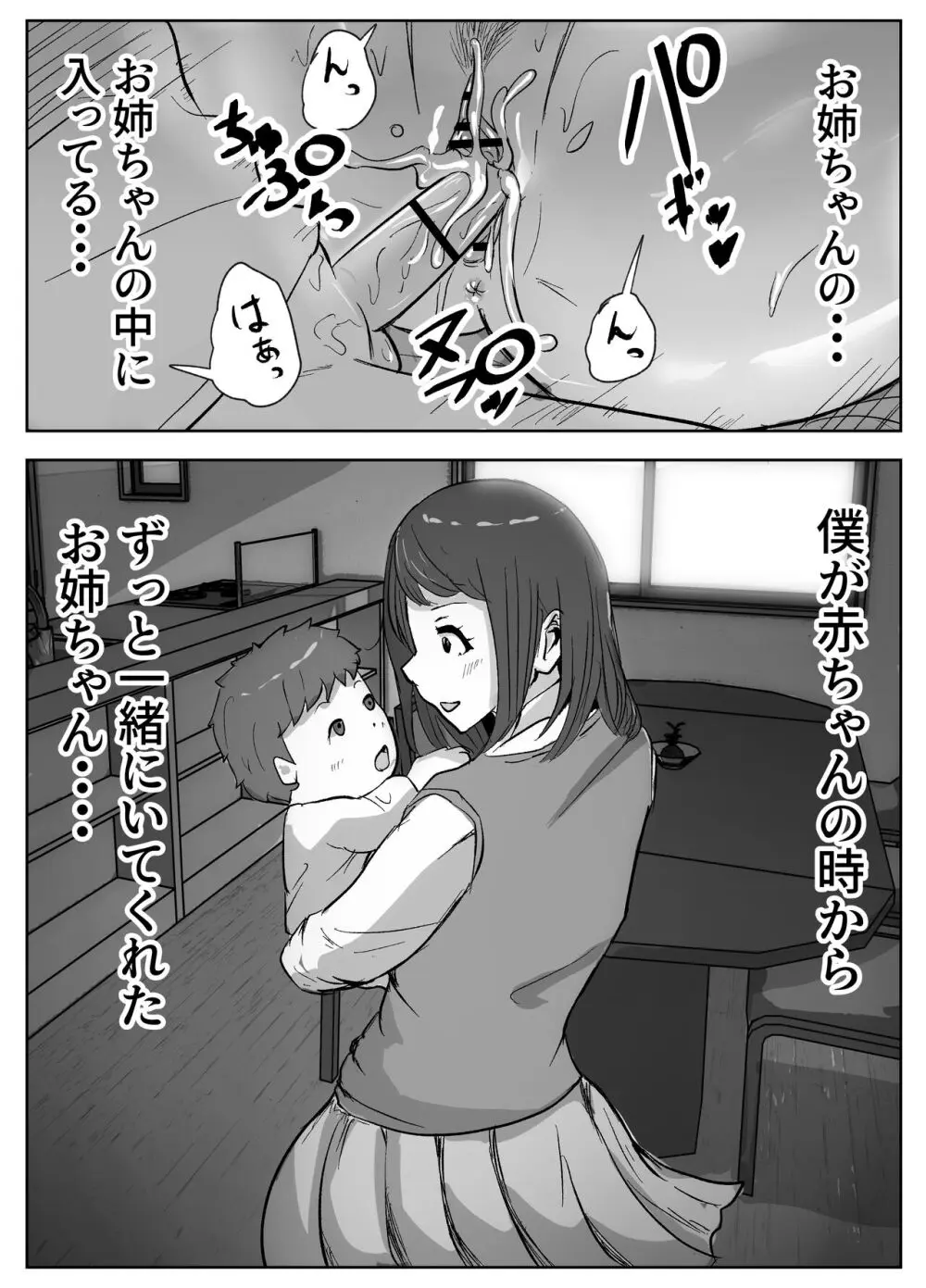 お姉ちゃんに子作りの仕方を教えてもらった Page.19