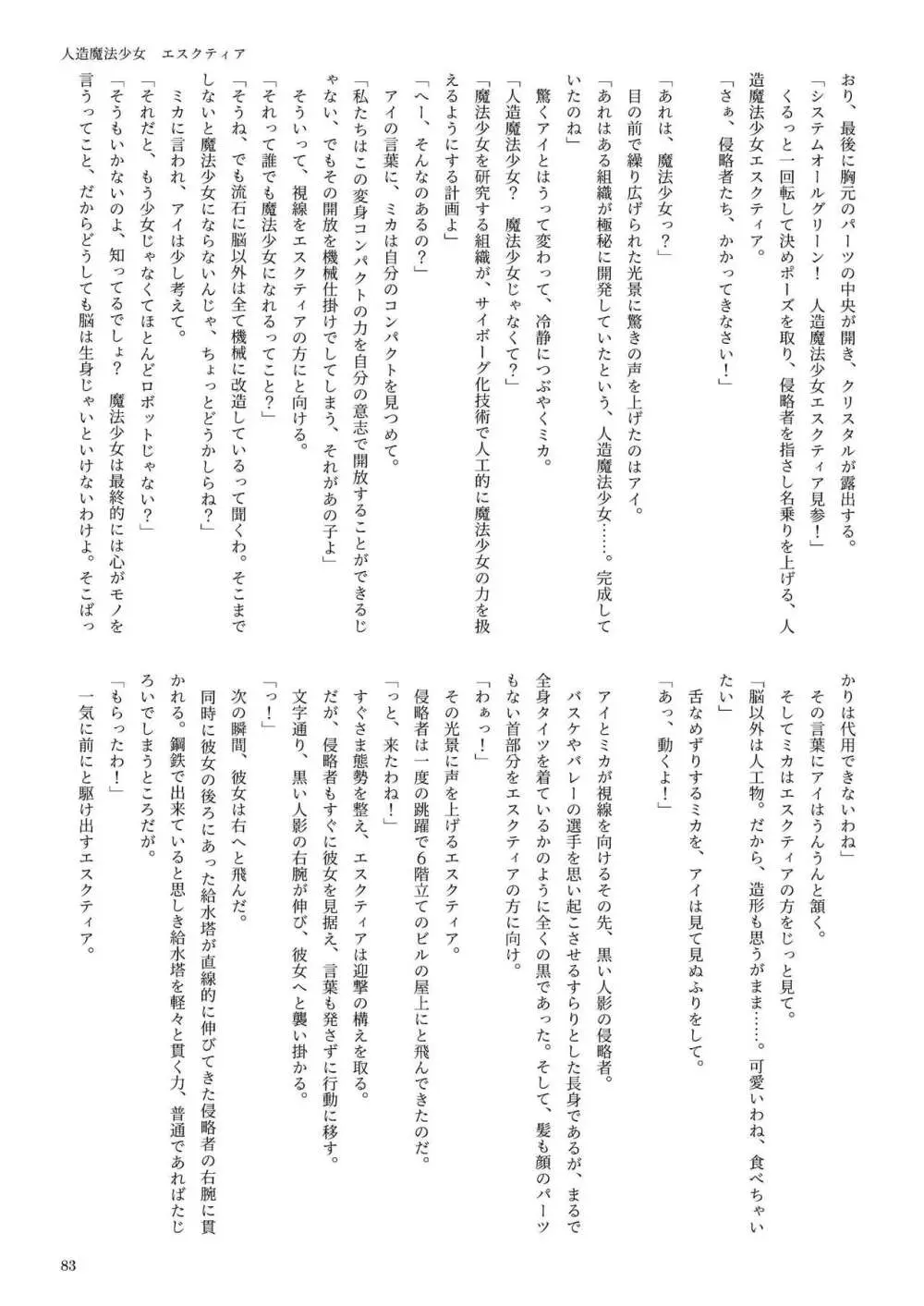 機械化娘合同誌4 Page.83