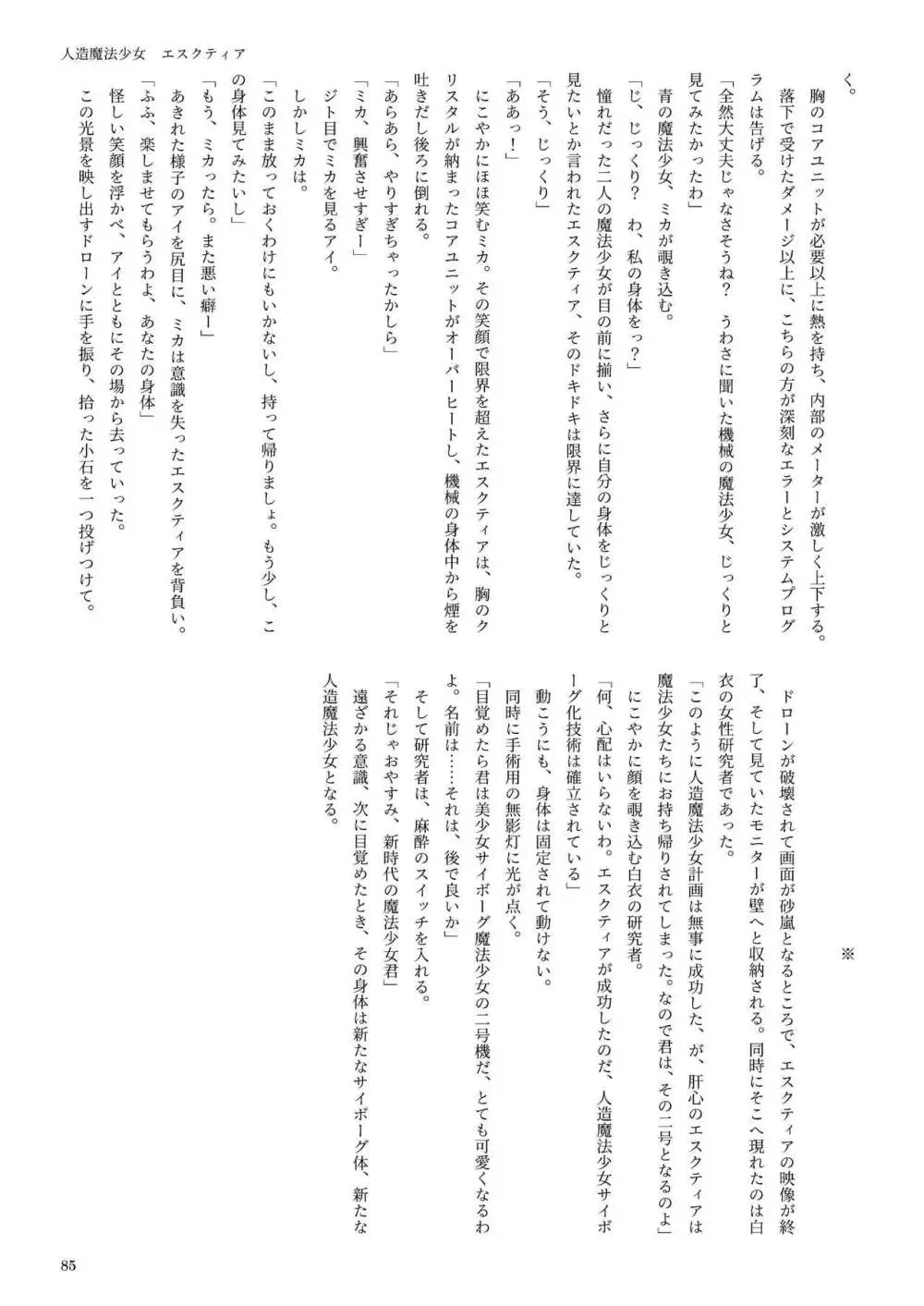 機械化娘合同誌4 Page.85