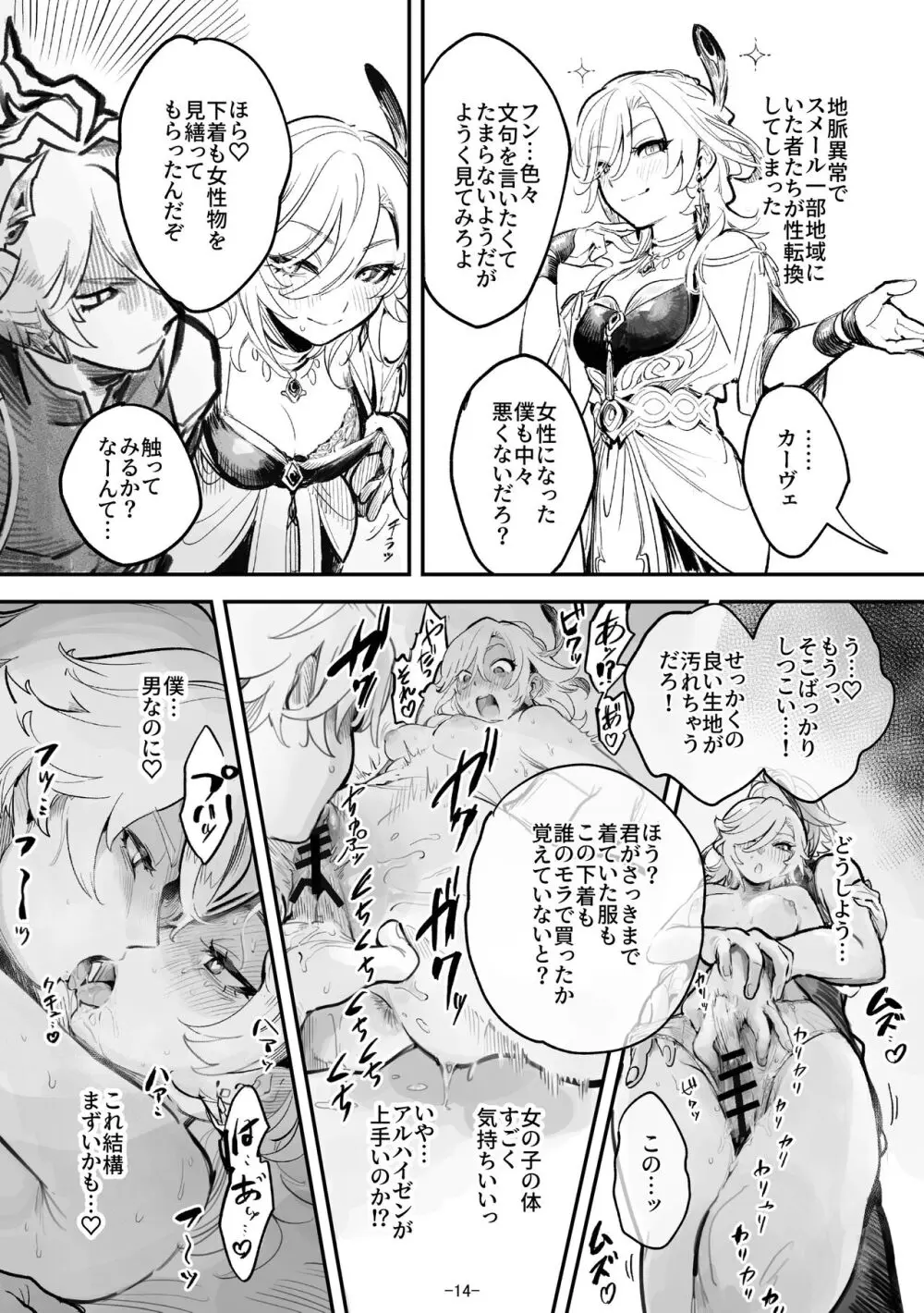 haikaveh女体化リクエスト詰め合わせ Page.17