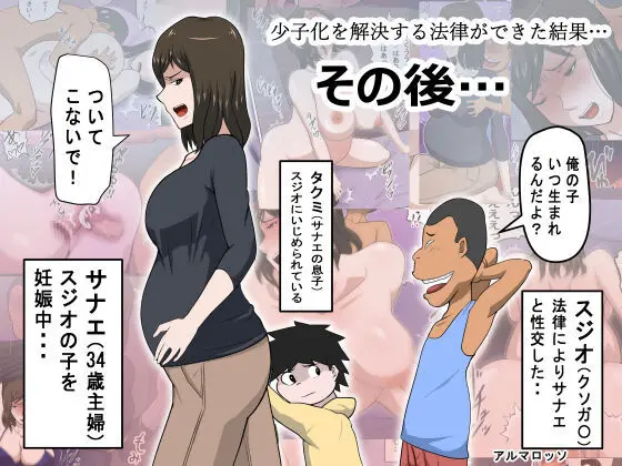 少子化を解決する法律ができた結果…4 Page.1