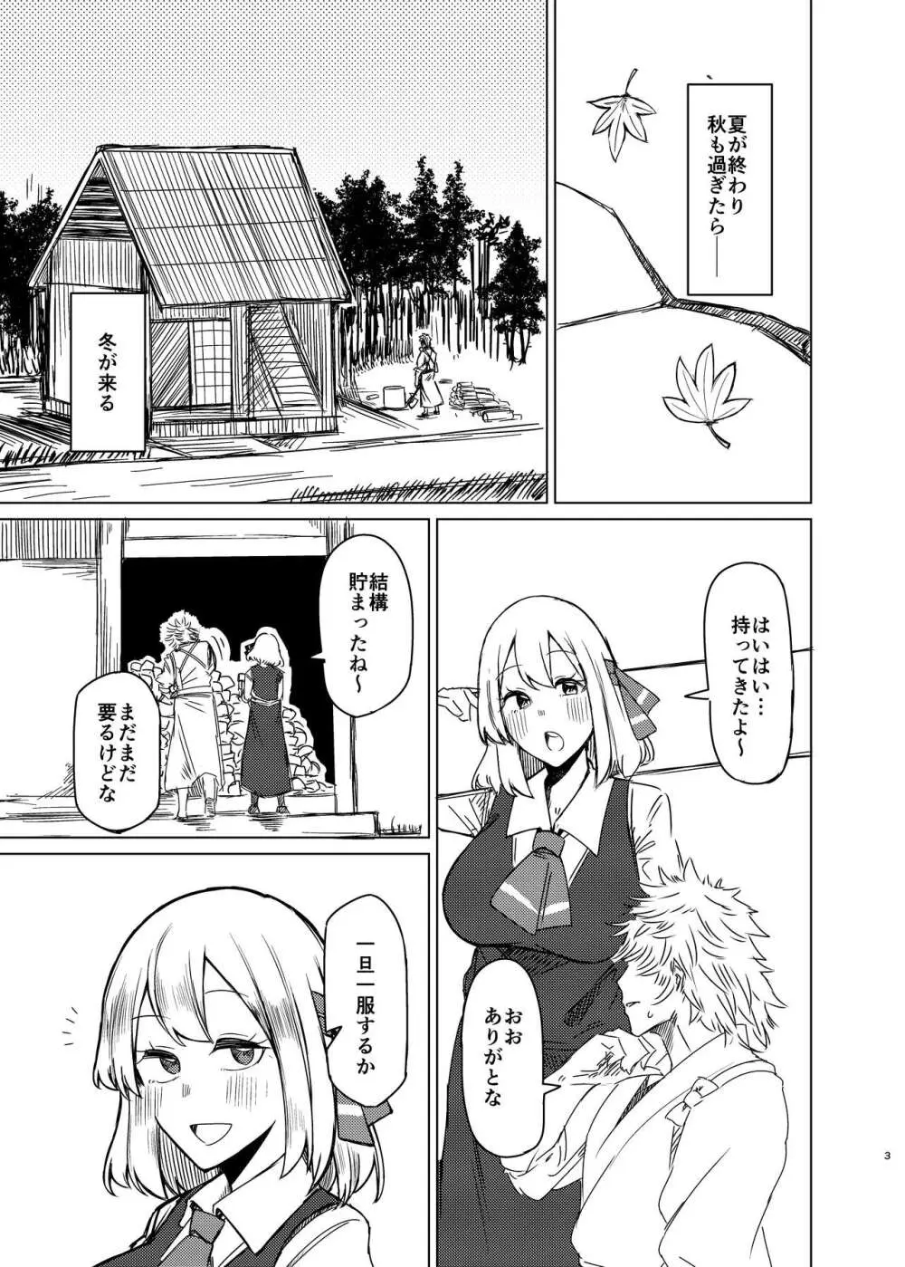 ルーミアさんと新婚性活 Page.2