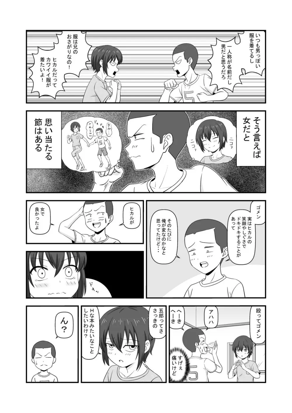 夏休みで仲良くなった友達は女の子だった Page.7