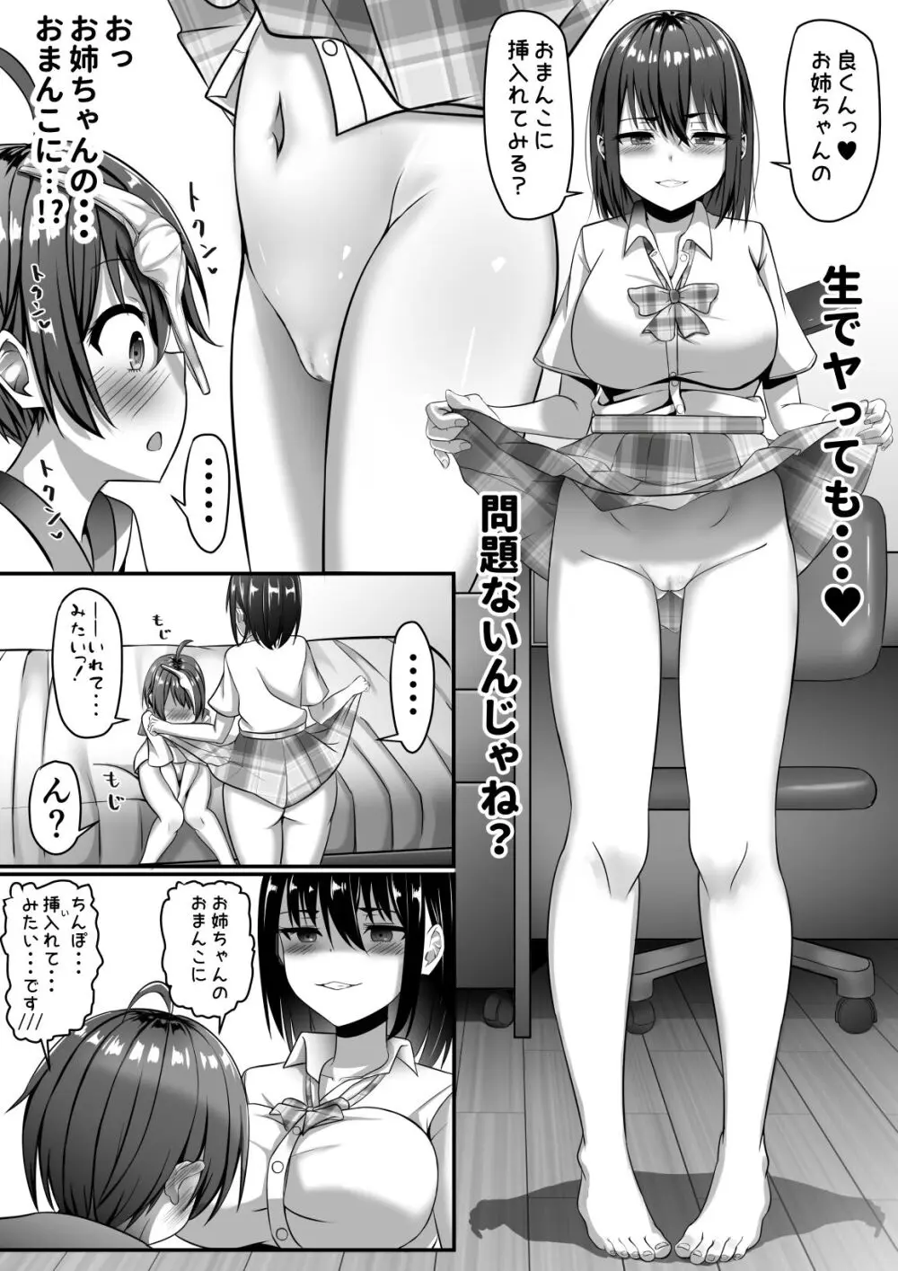 お姉ちゃんは弟の射精が見たい!後編 Page.14