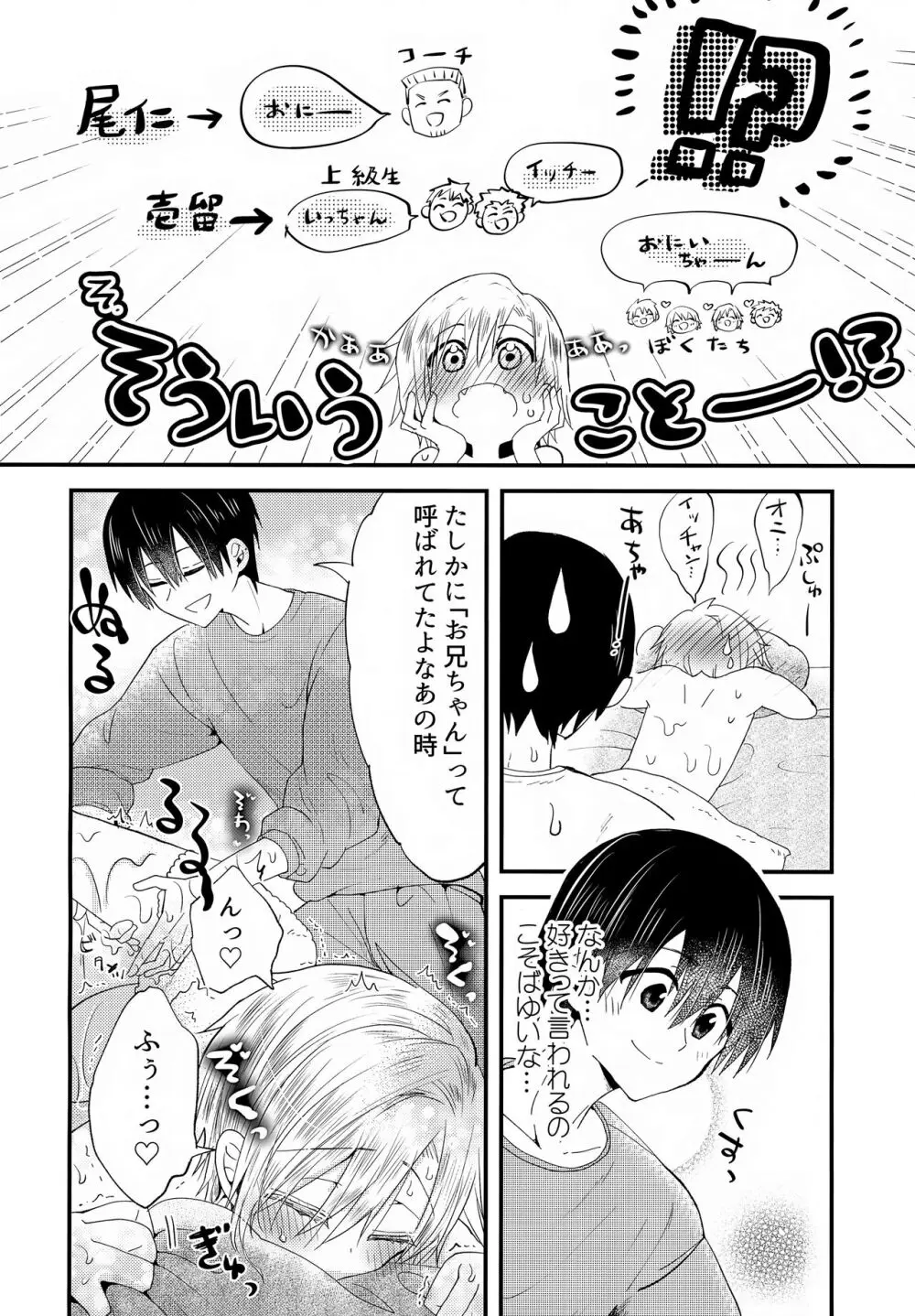 少年ぬるぬるマッサージ【前編】だい好きなおにいちゃん① Page.21