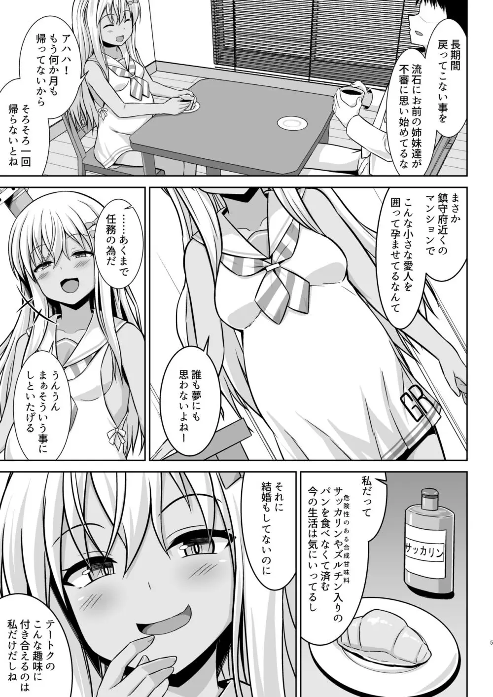 グレカーレちゃんと危ない孕ませエッチ!! Page.5