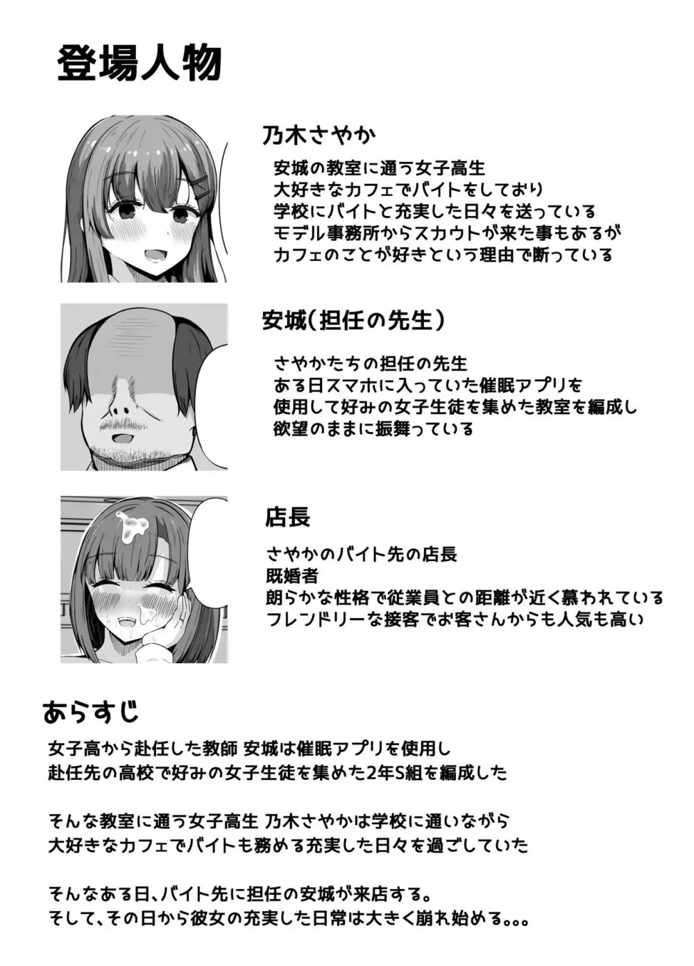 催眠教室 バイト少女のとある日 Page.2