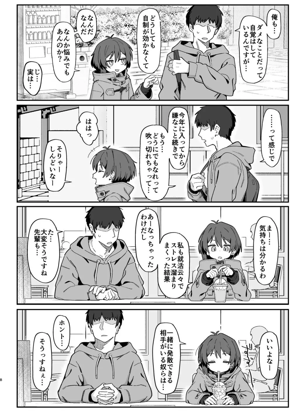 小野塚先輩はわるいひと Page.8