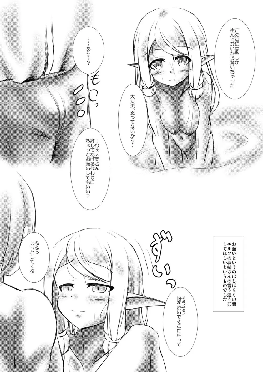 エルフ娘との交流性活 + エルフのおもちゃ Page.30