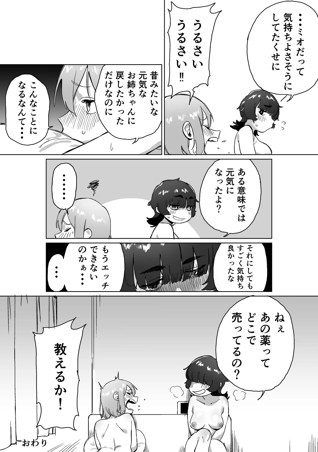 引きこもりの姉にちんちんが生えたら Page.38