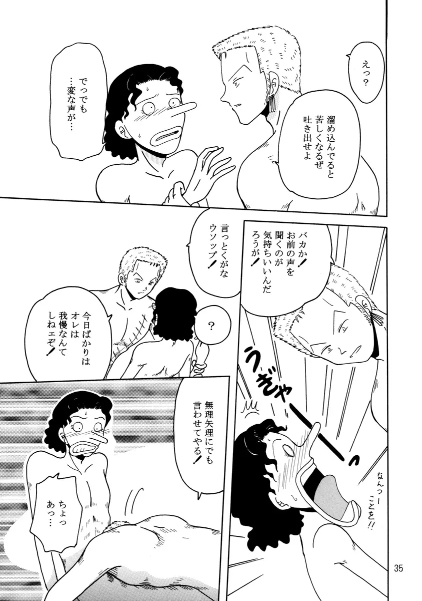 溺れる腕 Page.34