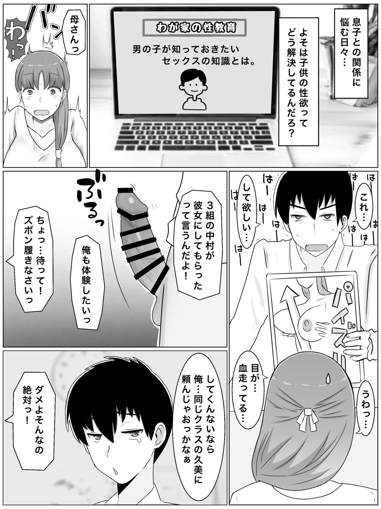 母さんとしたいこと〜絶倫息子との性活 回想編 Page.28