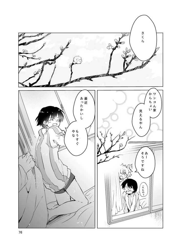 春になる Page.75