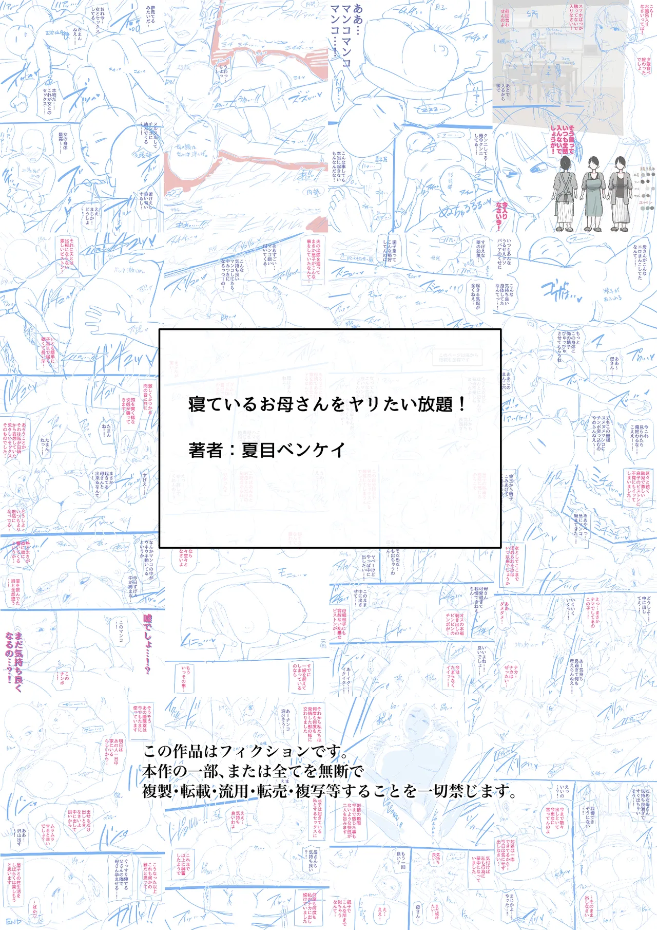 寝ているお母さんをヤリたい放題！ Page.117